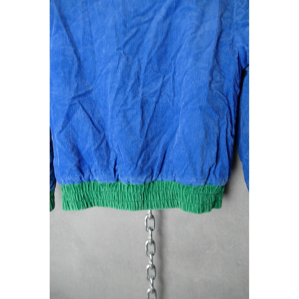 Stella McCartney Kids Blue Corduroy Sherpa Lined Bomber Jacket‎ 12 Years - Picture 8 of 8
